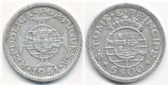 5 escudos