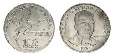 150 francs (25e anniversaire du programme Eurafrique)