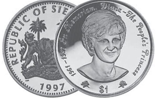 1 dollar (Princesse Diana)