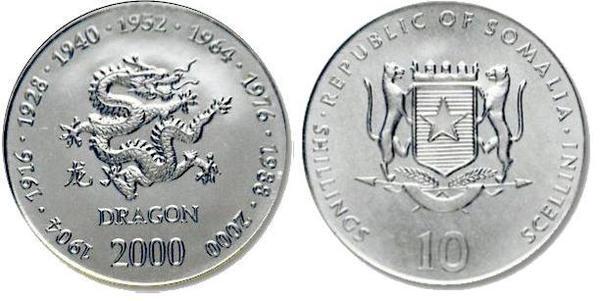 10 shillings (dragon)