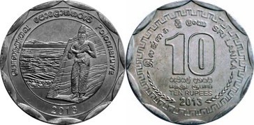 10 rupees (District de Polonnaruwa)