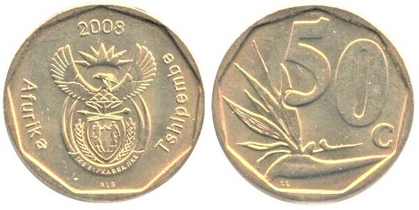 50 cents (Afurika Tshipembe)