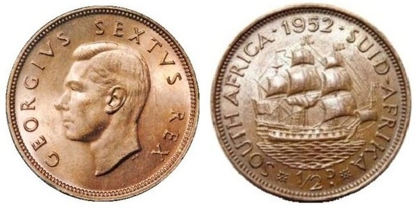 1/2 penny (George VI)