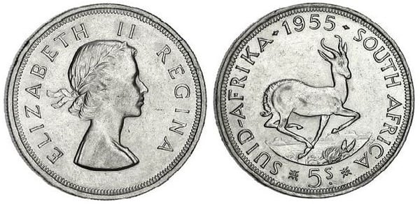 5 shilling (Élisabeth II)