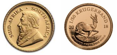 1/50 once de krugerrand