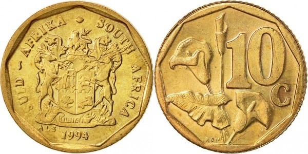 10 cents (AFRIQUE DU SUD)