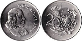 20 cents (AFRIQUE DU SUD)