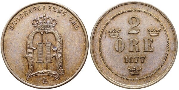 2 öre (Oscar II)