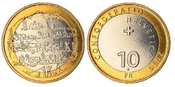 10 francs (Transhumance - Retour des Alpes)