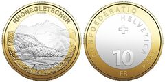 10 francs (Glacier du Rhône)