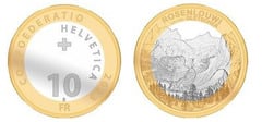 10 francs (Glacier de Rosenlaui)