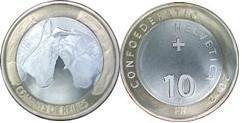 10 francs (Combat de vaches)