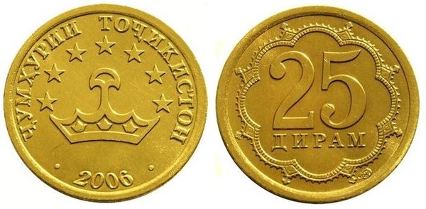 25 dirams