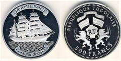 500 francs (Navio Gorch Fock)