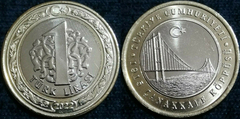 1 lira (1915 Puente Çanakkale)