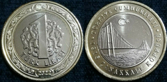 1 lira (1915 Pont de Çanakkale)