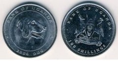 100 shillings (Zodiaco Chino-Perro)