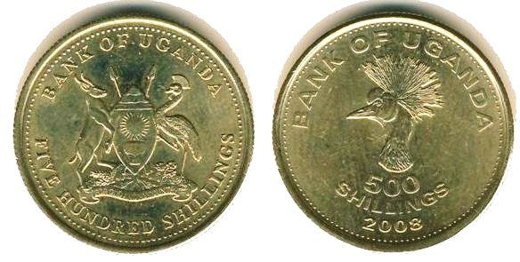 500 shillings (Grue)