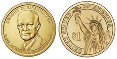 1 dollar (Presidentes de los EEUU - Dwight D. Eisenhower)