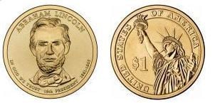 1 dollar (Présidents des États-Unis - Abraham Lincoln)