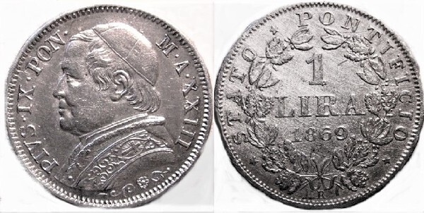 1 lira (Pie IX)