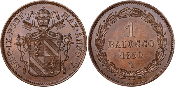 1 baiocco (Pie IX)