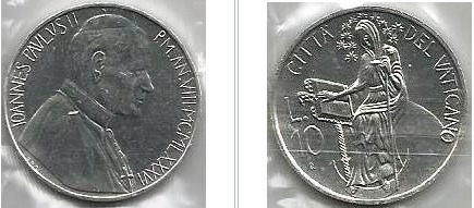 10 liras (Jean-Paul II)