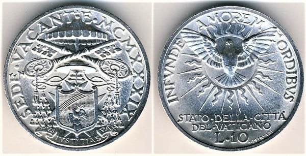 10 liras (Siège Vacant)