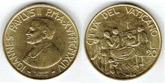 20 lires (Jean-Paul II)