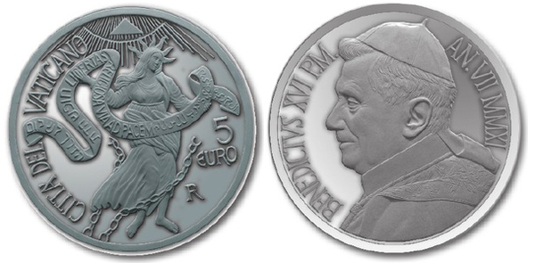 5 euro (44ème journée mondiale de la paix)