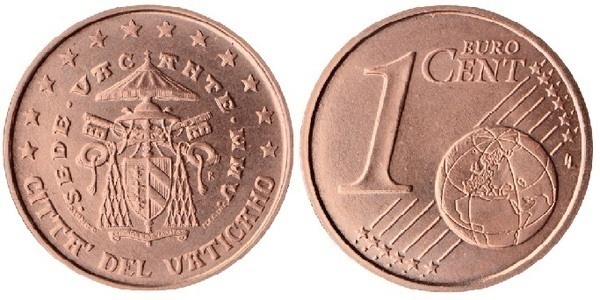 1 euro cent (Siège Vacant)