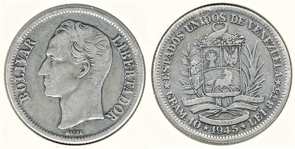 2 bolívares