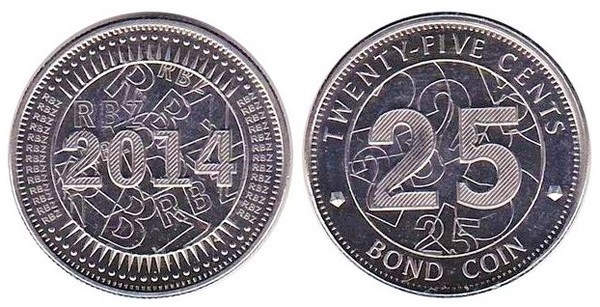 25 cents (Monnaie-obligation)