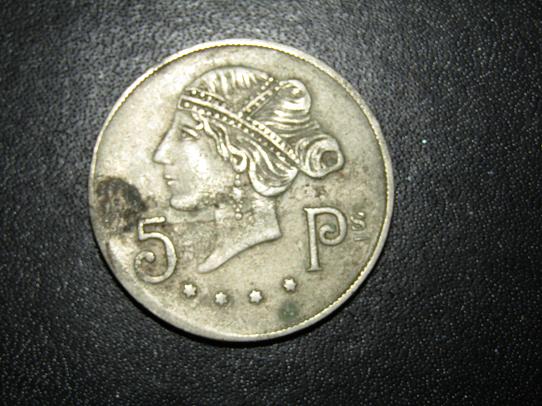 Photo 1 Pièce de monnaie non identifiée: Moneda 5 pesetas sin identificar época