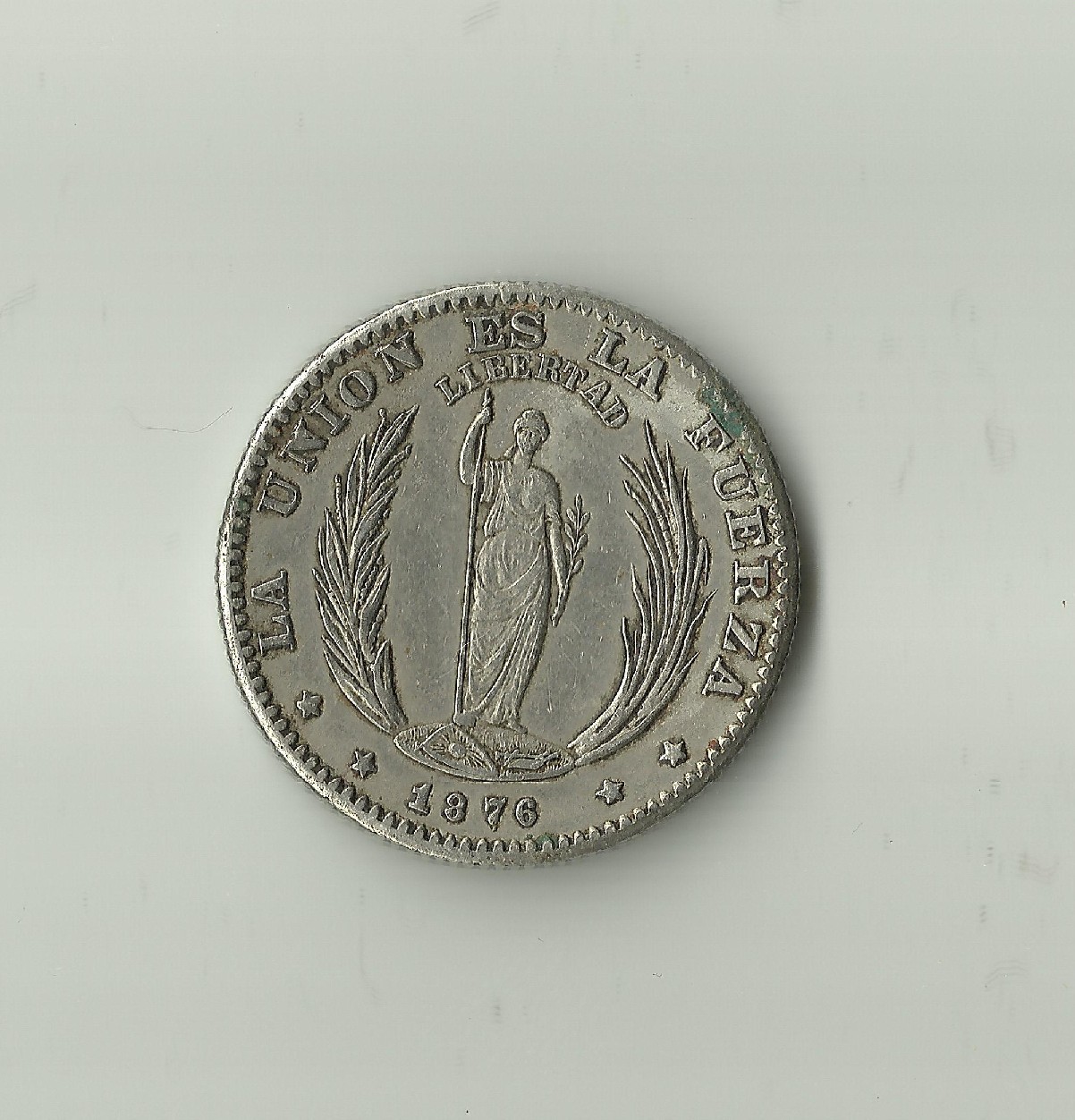Photo 2 Pièce de monnaie non identifiée: Moneda