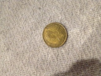 Photo 1 Pièce de monnaie non identifiée: No se de donde es