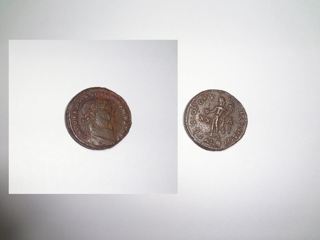 Photo 1 Pièce de monnaie non identifiée: Moneda de la antiguedad