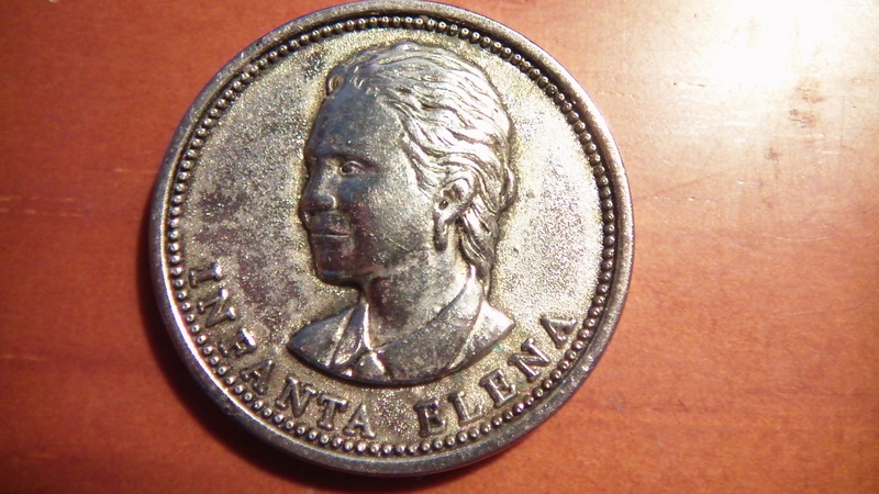 Photo 1 Pièce de monnaie non identifiée: Moneda Infanta Elena