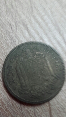 Photo 2 Pièce de monnaie non identifiée: Vendo moneda de 2,50 de 1953