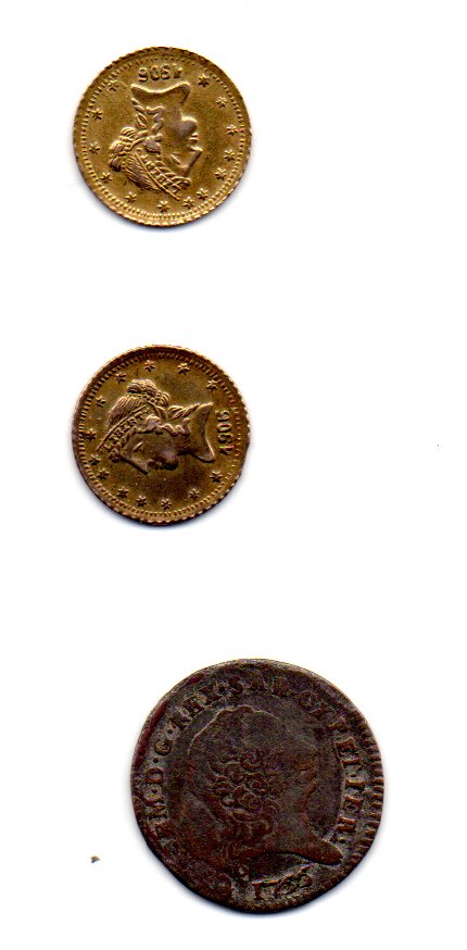 Photo 1 Pièce de monnaie non identifiée: necesito saber si esta moneda es de la epoca 