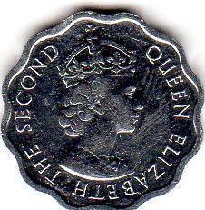 Photo 1 Pièce de monnaie non identifiée: 1 CENT DE 1996 DE BELICE 