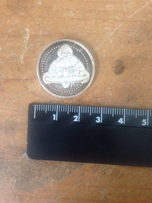Photo 1 Pièce de monnaie non identifiée: Medalla desconocida