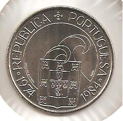 Photo 1 Pièce de monnaie non identifiée: Portugal 25 escudos 1984
