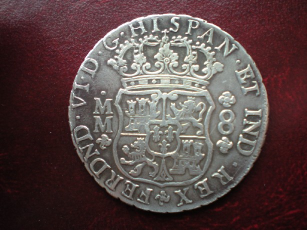 Photo 2 Pièce de monnaie non identifiée: 8 reales ¿auténticos?