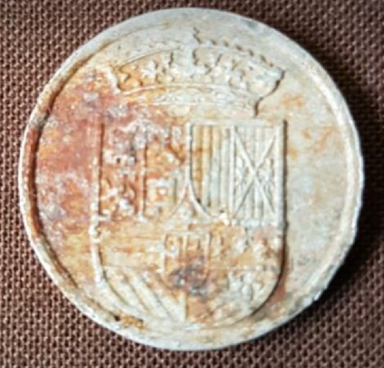 Photo 2 Pièce de monnaie non identifiée: Quisiera averiguar que moneda española es y que precio tiene en mercado