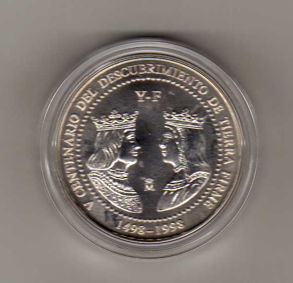 Photo 1 Pièce de monnaie non identifiée: NECESITO SABER KM#