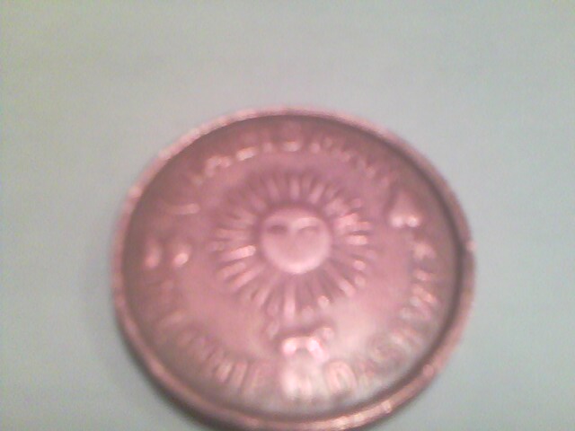 Photo 2 Pièce de monnaie non identifiée: jackson aguero venezuela