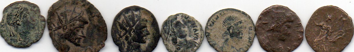 Photo 1 Pièce de monnaie non identifiée: monedas romanas