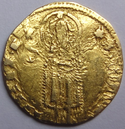 Photo 1 Pièce de monnaie non identifiée: Moneda de oro de unos 16mm de diámetro