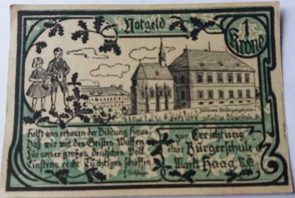 Photo 1 Pièce de monnaie non identifiée: Austria notgeld